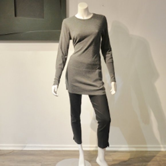 Vintage 00's Autumn Cashmere Cash Skinny Tunique - Picture 2 of 9